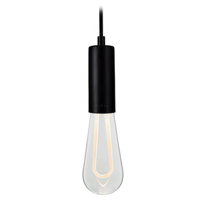 ARC the ultimate minimal, dimmable LED bulb in clear glass with pendant